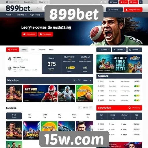 Avaliação da interface do usuário no site 899bet